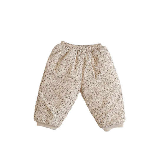 Pantalones Holgados de Algodón Acolchado Estilo Occidental con Flores - Image 6