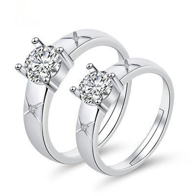 Anillos de Compromiso Moissanita para Parejas - Image 40