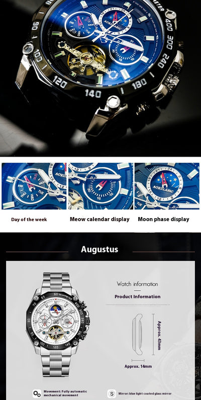 Reloj Automático Multifuncional para Hombre - Image 28