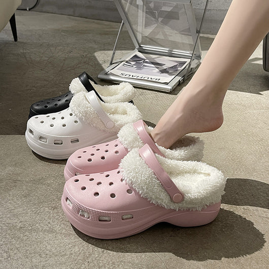 Pantuflas de Algodón para Mujer - Comodidad Térmica con Suela Antideslizante - Image 2