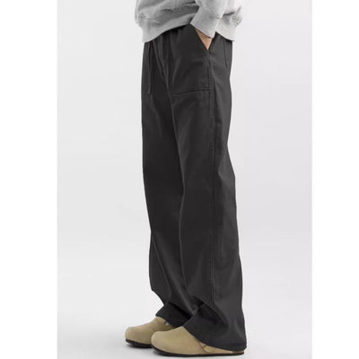 Pantalones Cargo Retro Maillard de Corte Recto para Hombre - Image 5