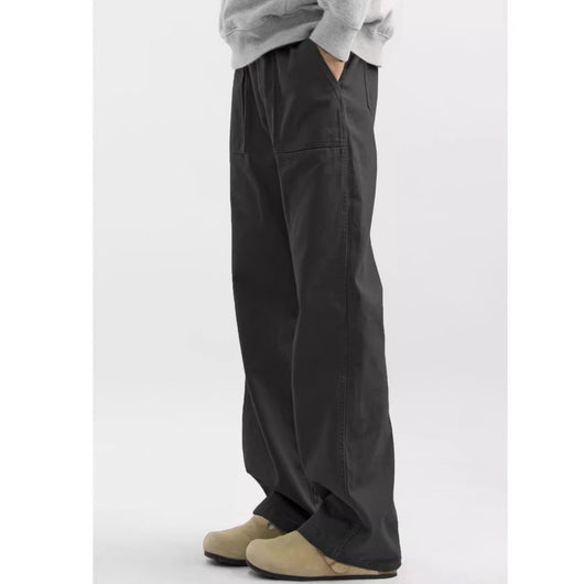 Pantalones Cargo Retro Maillard de Corte Recto para Hombre - Image 5
