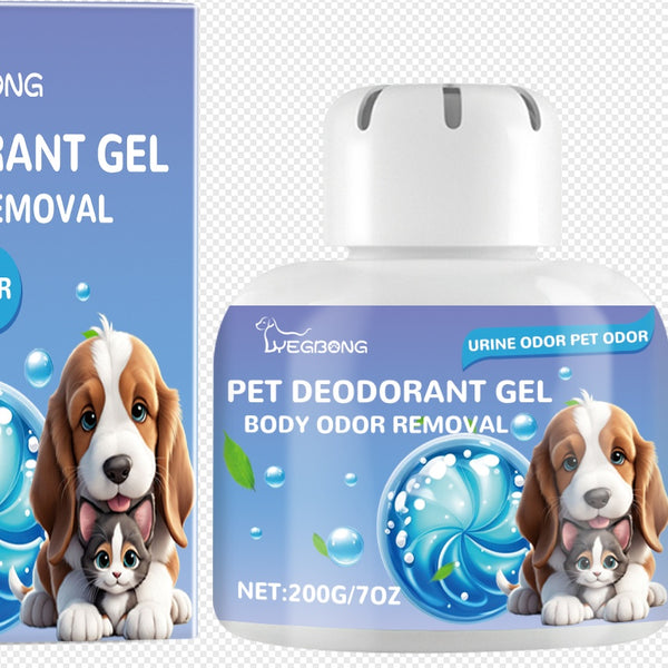 Gel Desodorizante para Mascotas - Elimina Olores Persistentes
