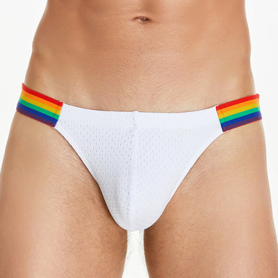 Calzoncillos Hombre Malla Nylon Cintura Arcoíris Baja Comodidad - Image 18
