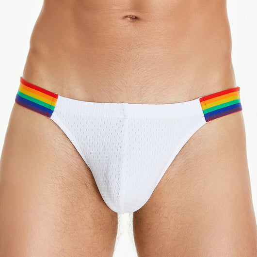 Calzoncillos Hombre Malla Nylon Cintura Arcoíris Baja Comodidad - Image 18