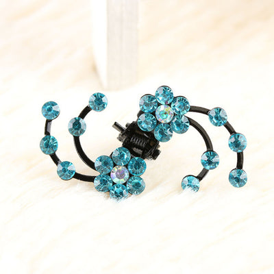 Pinza para Cabello para Niñas - Flor con Brillantes - Image 3