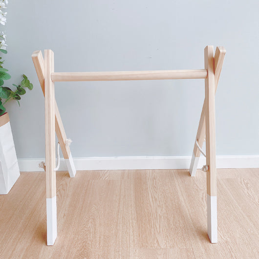 Adornos Decorativos de Fitness Estilo Nórdico en Madera - Image 10