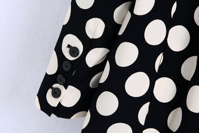 Blazer Suelto Elegante de Botón Único Largo Medio para Mujer - Image 11