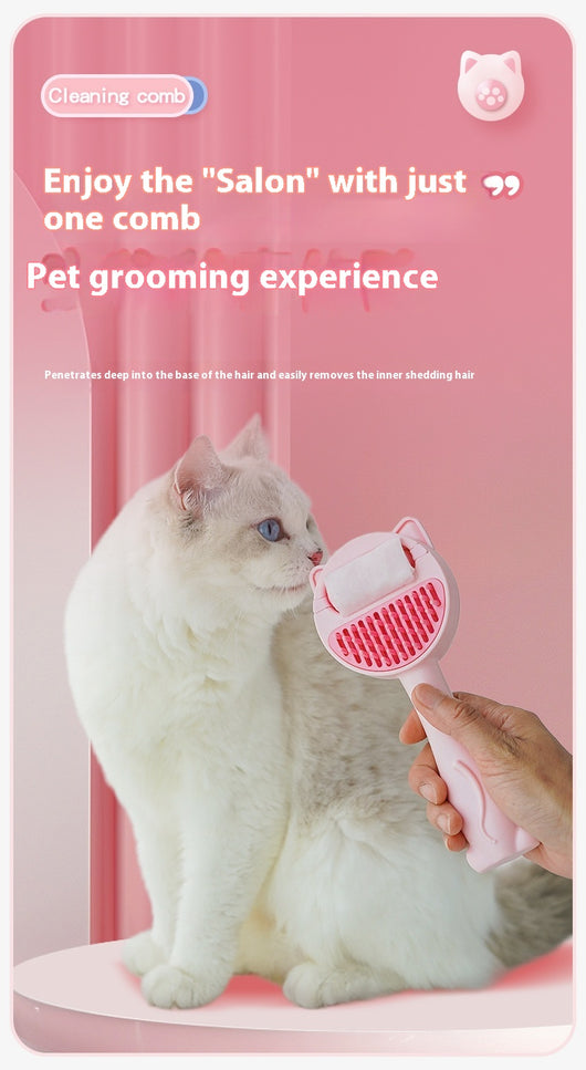 Peine Masajeador Deslanador para Mascotas - Limpieza Profunda y Bienestar - Image 11