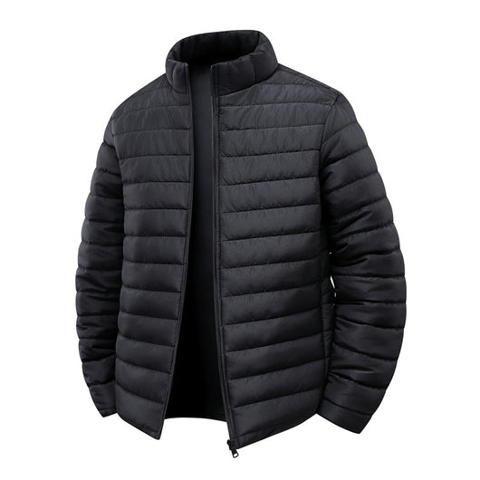Abrigo de Invierno Unisex Acolchado con Cuello Alto - Resistente al Viento - Image 4