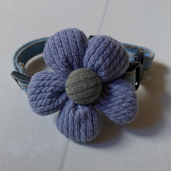 Collar con Moño Floral para Gatitos