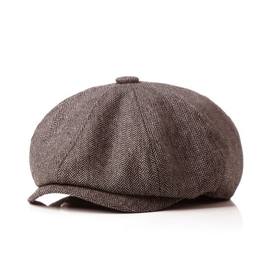 Gorra Octagonal Retro para Hombre - Estilo Vintage y Versátil - Image 4