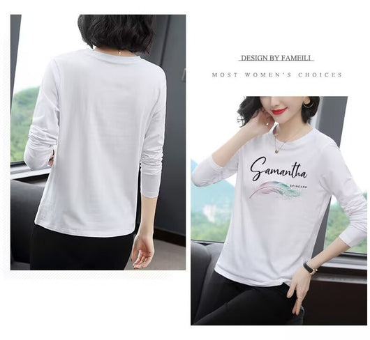 Blusa Casual de Manga Larga para Mujer Madura - Cómoda y Versátil - Image 11