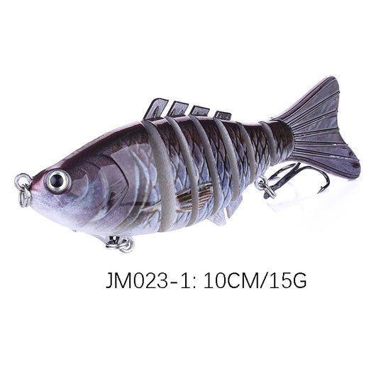 Señuelo Articulado 7 Secciones - Imitación Biónica Premium para Pesca - Image 8