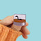 Broche Dinosaurio Plesiosaurio Adorable - Insignia de Dibujo Animado Compatible