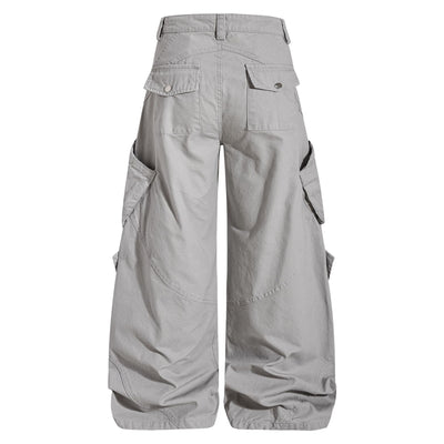 Pantalones Casuales Holgados Estilo Retro Americano con Diseño Geométrico - Image 10