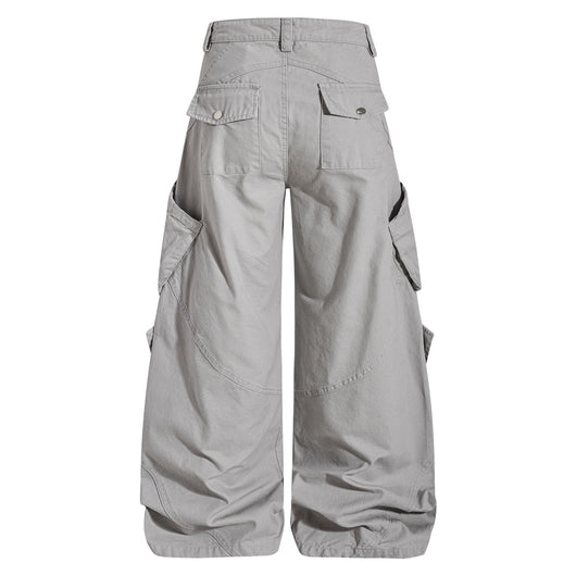 Pantalones Casuales Holgados Estilo Retro Americano con Diseño Geométrico - Image 10