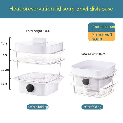 Cubierta Apilable para Alimentos con Aislamiento Térmico - Image 19