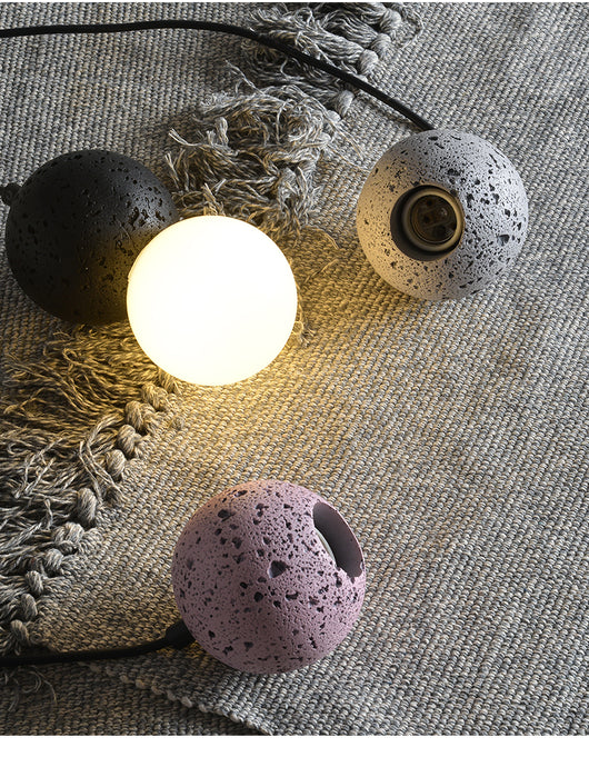 Lámpara Colgante Nórdica Decorativa de Terrazzo para Restaurantes y Cafés - Image 7