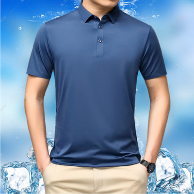 Polo de Seda Mulberry para Hombre - Elegancia y Comodidad - Image 3