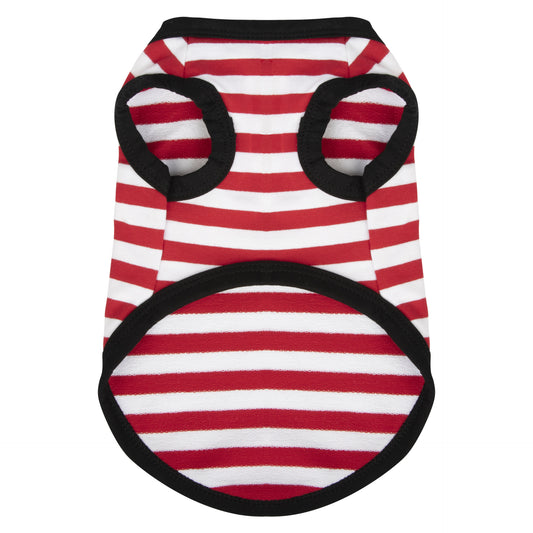 Chaleco Fino de Algodón a Rayas para Perros - Ropa Fresca de Verano - Image 2