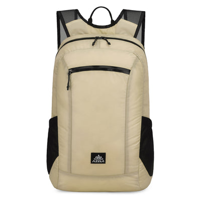 Mochila de Senderismo Ligera AZELA, Blanca para Viajes al Aire Libre con Múltiples Bolsillos y Correas Transpirables - Image 9