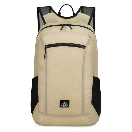 Mochila de Senderismo Ligera AZELA, Blanca para Viajes al Aire Libre con Múltiples Bolsillos y Correas Transpirables - Image 9