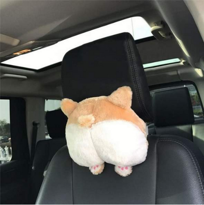 Almohada Cervical para Auto Diseño Corgi - Soporte Ergonómico Adorable - Image 6