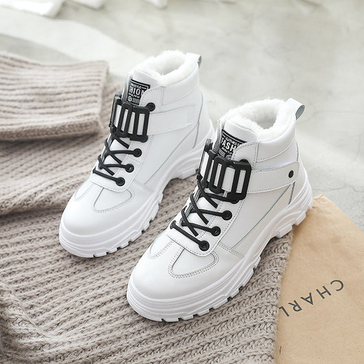 Zapatos de Algodón para Mujer - Calzado Casual Trendy para Estudiantes - Image 15