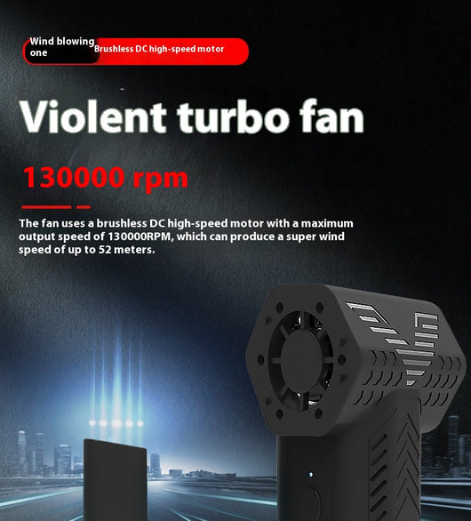 Ventilador Turbo Inalámbrico Portátil para Limpieza y Soplado de Polvo - Image 14