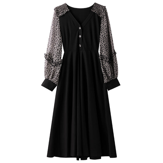 Vestido Primaveral Escote V Elegante - Image 11