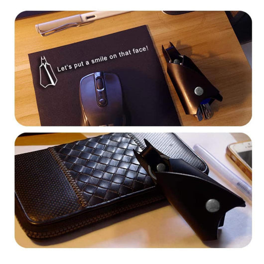 Funda Protectora para Llaves con Diseño Punk en Cuero Genuino - Image 12