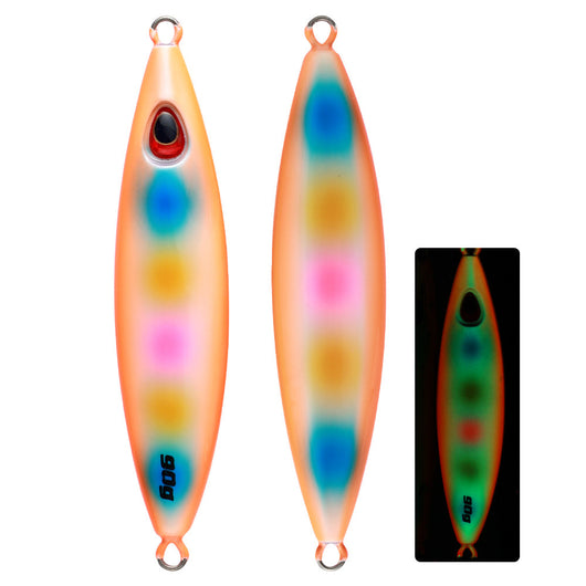 Señuelo Luminoso UV para Pesca en Barco - Placa Basculante 60g/90g - Image 7