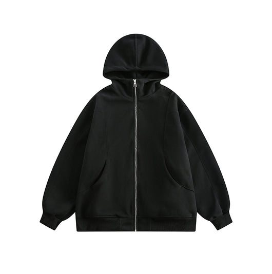 Sudadera Holgada con Capucha y Cuello Alzado para Mujer - Image 11