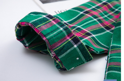 Camisa Infantil de Algodón Puro a Cuadros - Image 6