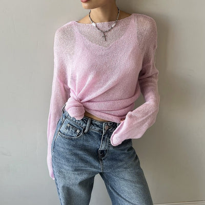 Blusa Suelta Protección Solar Cómoda y Moderna para Mujer - Image 4
