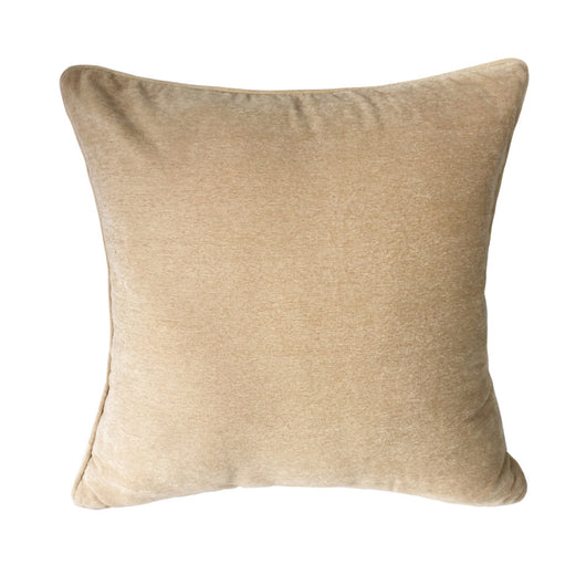 Funda de Almohada Floral Chenille Marrón para Sofá - Image 7