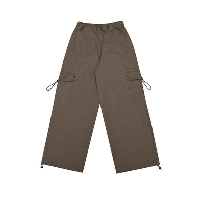 Pantalones de Trabajo Retro Japoneses con Pierna Ancha para Hombre - Primavera y Otoño - Image 6