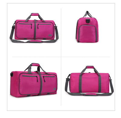 Bolsa de Viaje Plegable con Bandolera - Capacidad Extra Grande Portátil - Image 15