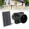Extractor Solar Doble con Salida Impermeable