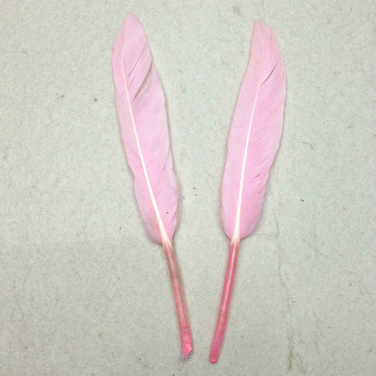 Navaja de Plumas de Ganso Colorida para Cortes de Cabello DIY - Image 6