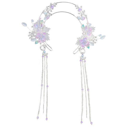 Diadema Hada Antigüa con Borlas Movibles - Image 10