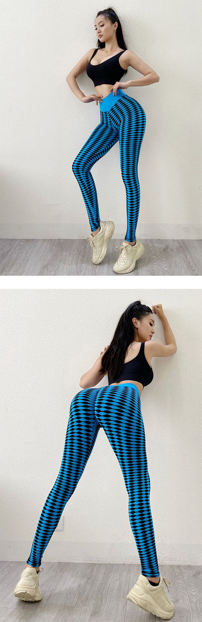 Leggings Deportivos Estampado Cebra Secado Rápido sin Costuras - Image 16