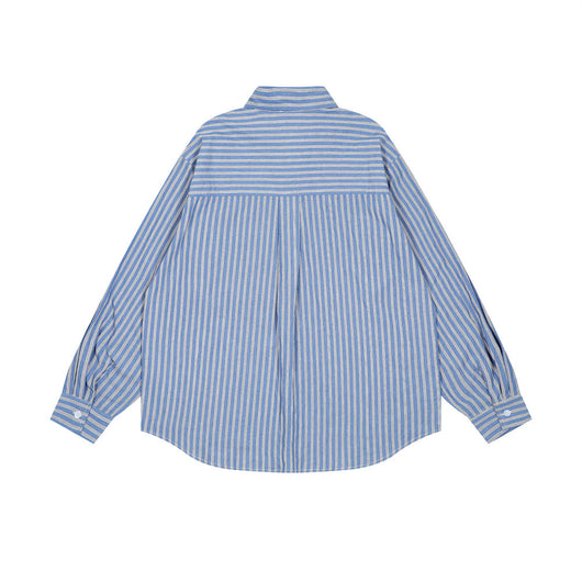 Camisa de Rayas Verticales Manga Larga para Hombre - Image 10