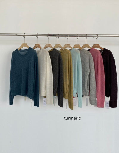 Suéter de Mohair Suelto para Mujer - Tejido Fino en Lana - Image 11