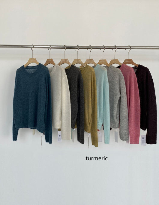 Suéter de Mohair Suelto para Mujer - Tejido Fino en Lana - Image 11