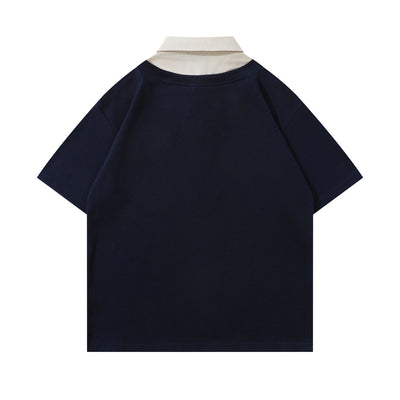 Camisa Polo College con Insignia para Hombre - Image 18