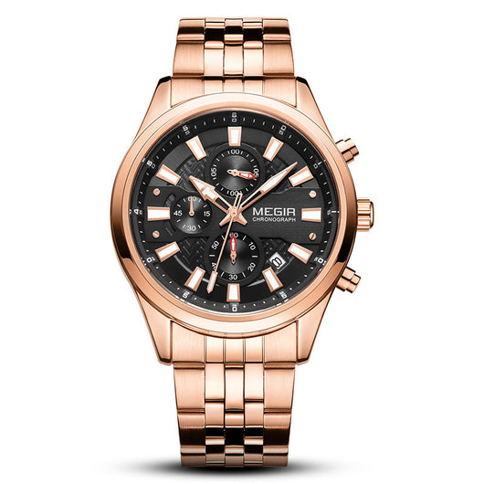 Reloj de Negocios para Hombre Cuarzo Acero Inoxidable Premium - Image 9