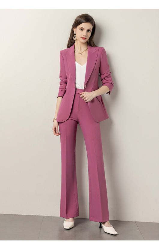 Traje Primavera Rojo Rosa para Mujer - Image 6