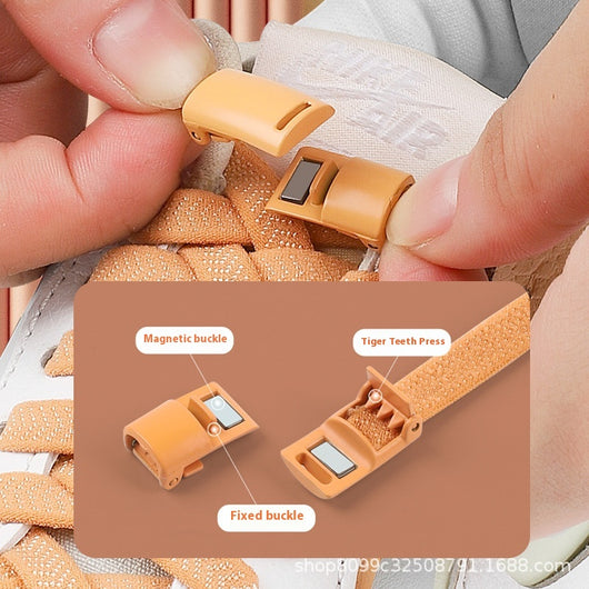 Hebilla Magnética Elástica para Cordones - Ajuste Fácil sin Nudos - Image 3